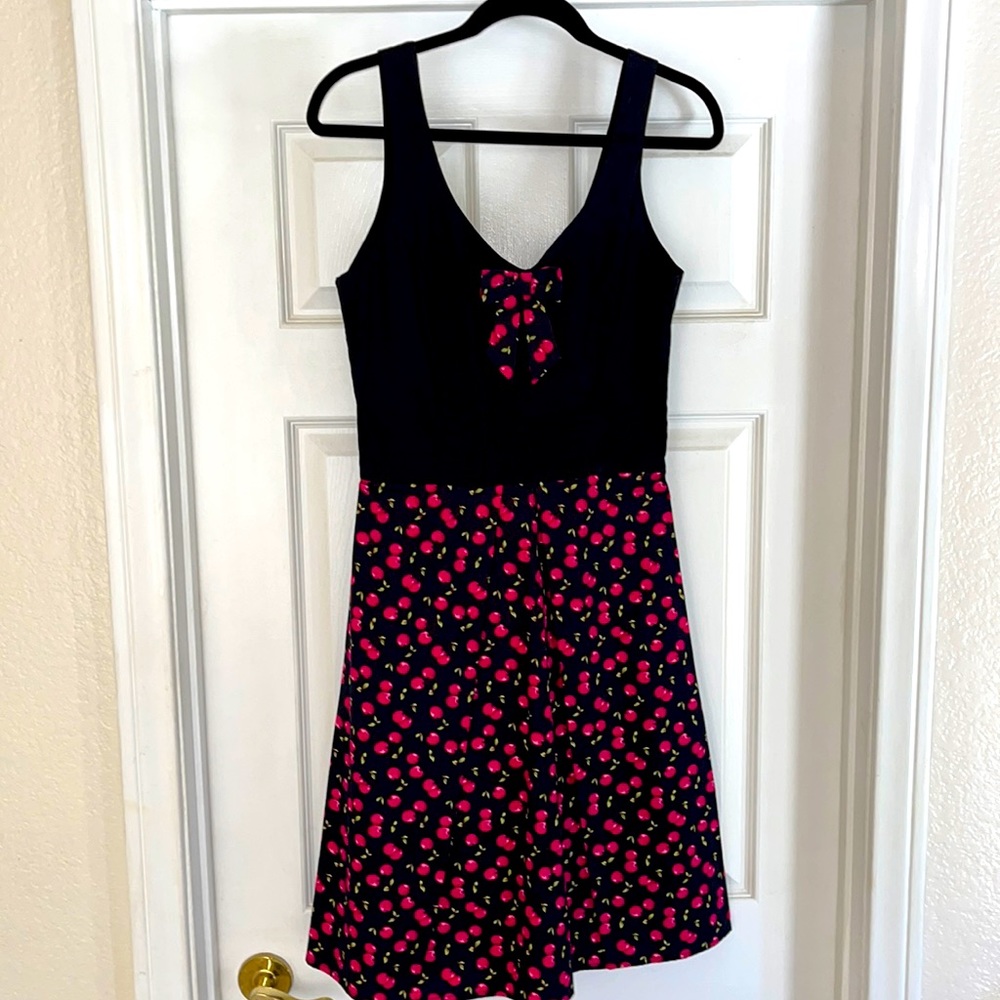 Cherry Print Rock Steady Dress